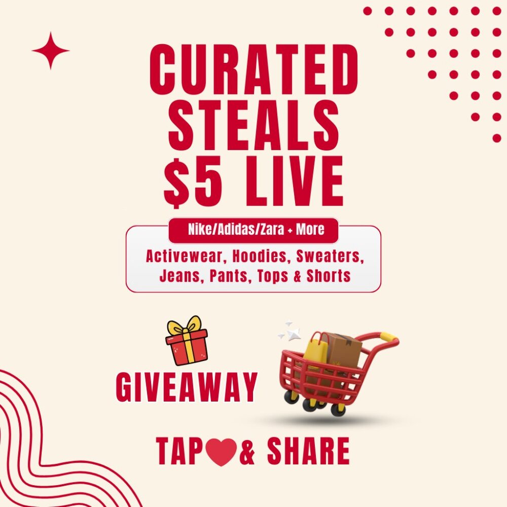 LIVE - 11 AM 💥 CURATED STEALS $5 LIVE 💥